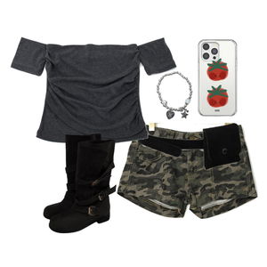 ShortPants,bracelet,PhoneCase 코디