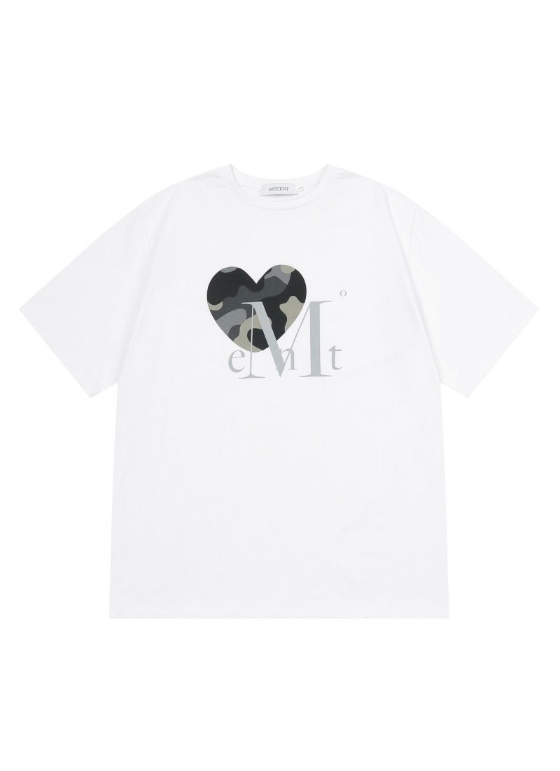 CANYON HEART CAMO HALF T UNISEX Canyon Heart Camo Half Sleeve T-Shirt for Men and Women (4 Colors)