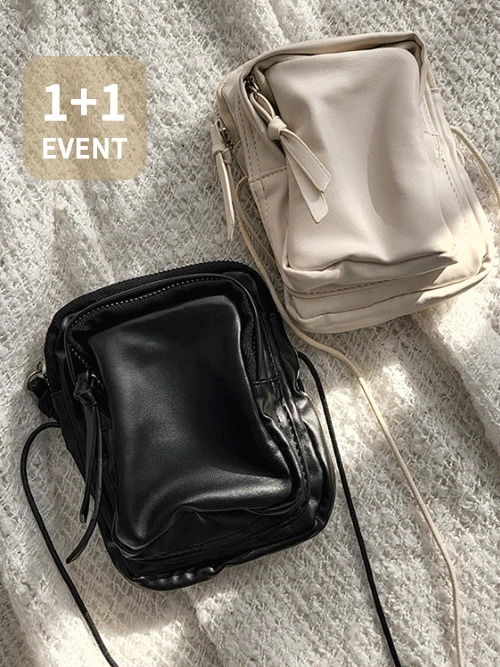 マットポケットストリングミニクロスバッグ B#YW104