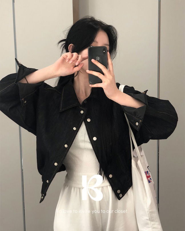 San Diego Blue Jean Denim Raw Jacket