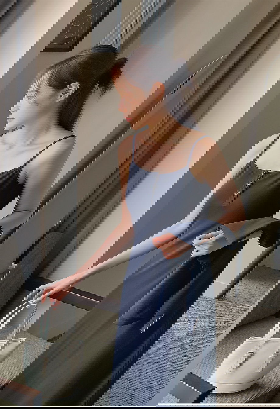 리리앤코 텐아노브 뷔스티에 롱 원피스 가디건 투피스 세트