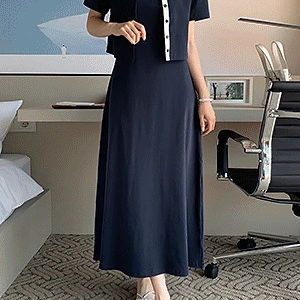 Tenanove Bustier Long Dress Cardigan Two Piece Set