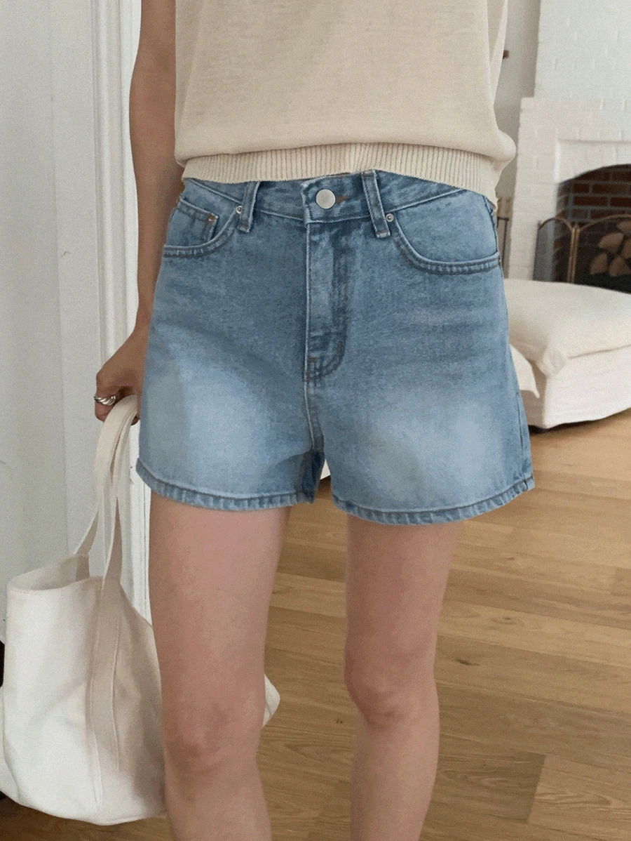 デニムショートパンツ