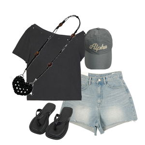 ShortPants,ShortSleeve,ShoulderBags 코디