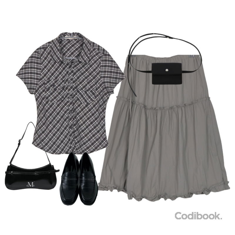 From Beginning 몬트 클래식페니로퍼 (3color),wonderwonder 투잇 스웨이드 벨트 백,MUCENT EREN BELT STRAP LEATHER SHOULDER BAG UNISEX 에렌 벨트 스트랩 레더 숄더백 남녀공용등을 매치한 코디