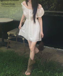 Oro Puff Mini Dress -3 Colors