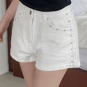 Stud Faded Short PT