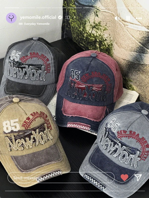 Nicole Stitch Ball Cap 帽子