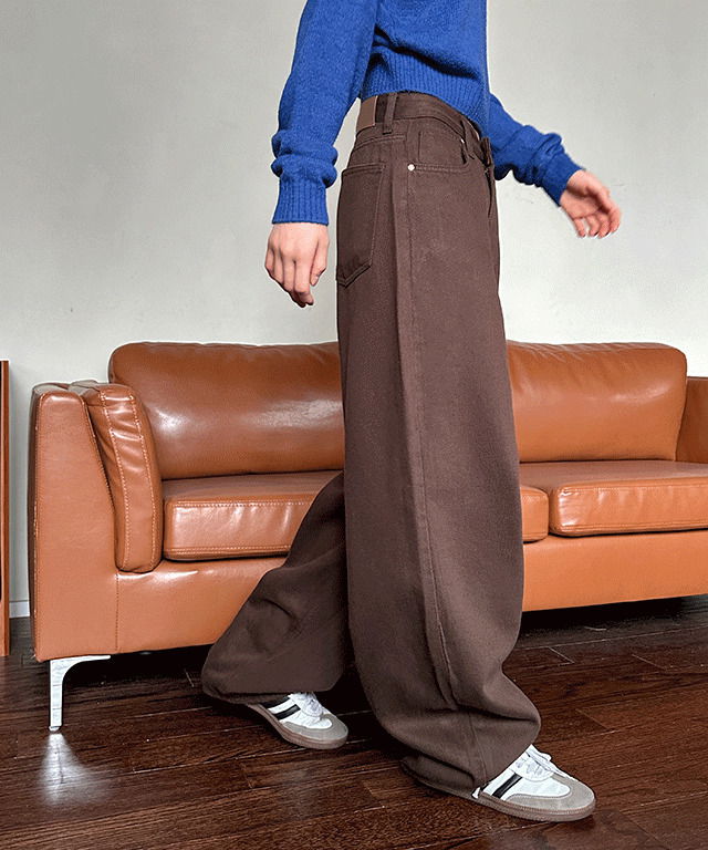 Oray wide cotton pants