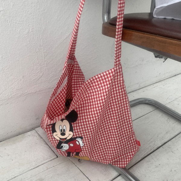 Bimai Cotton Check Eco Bag