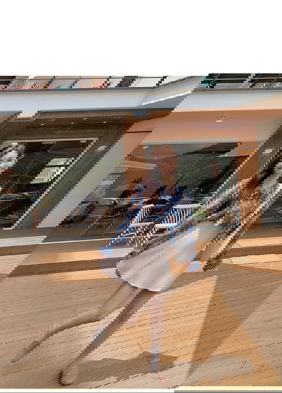 리리앤코 다운컬러 골지 무지 양말