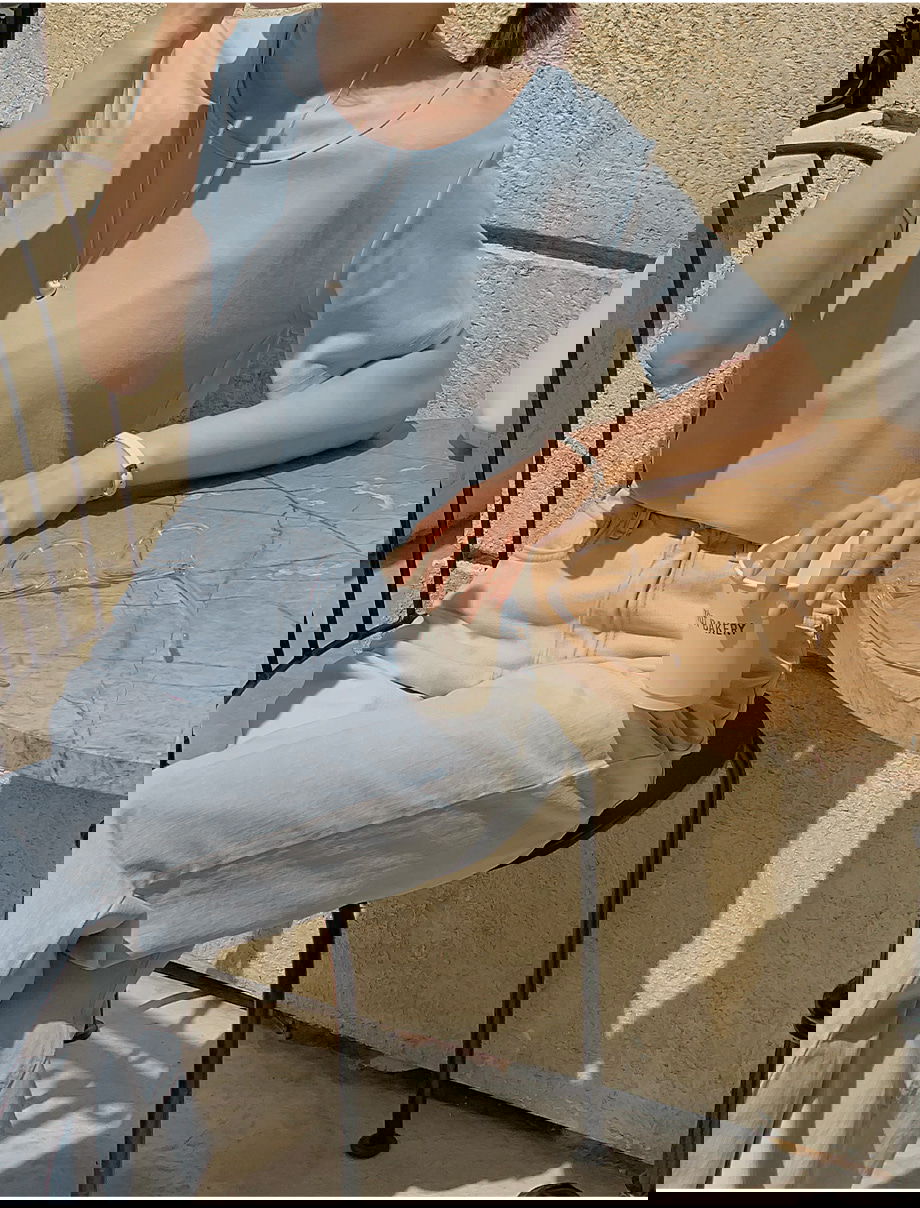 리리앤코 스코니티 썸머 코튼 워싱 와이드 데님 팬츠 청바지