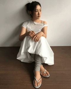 Loop Midi Knee Socks *Black, Charcoal, White Available for Same-Day Shipping