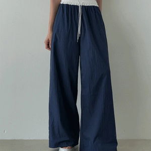 Levenda Summer Cooling Banding Color Block Wide Training Pants