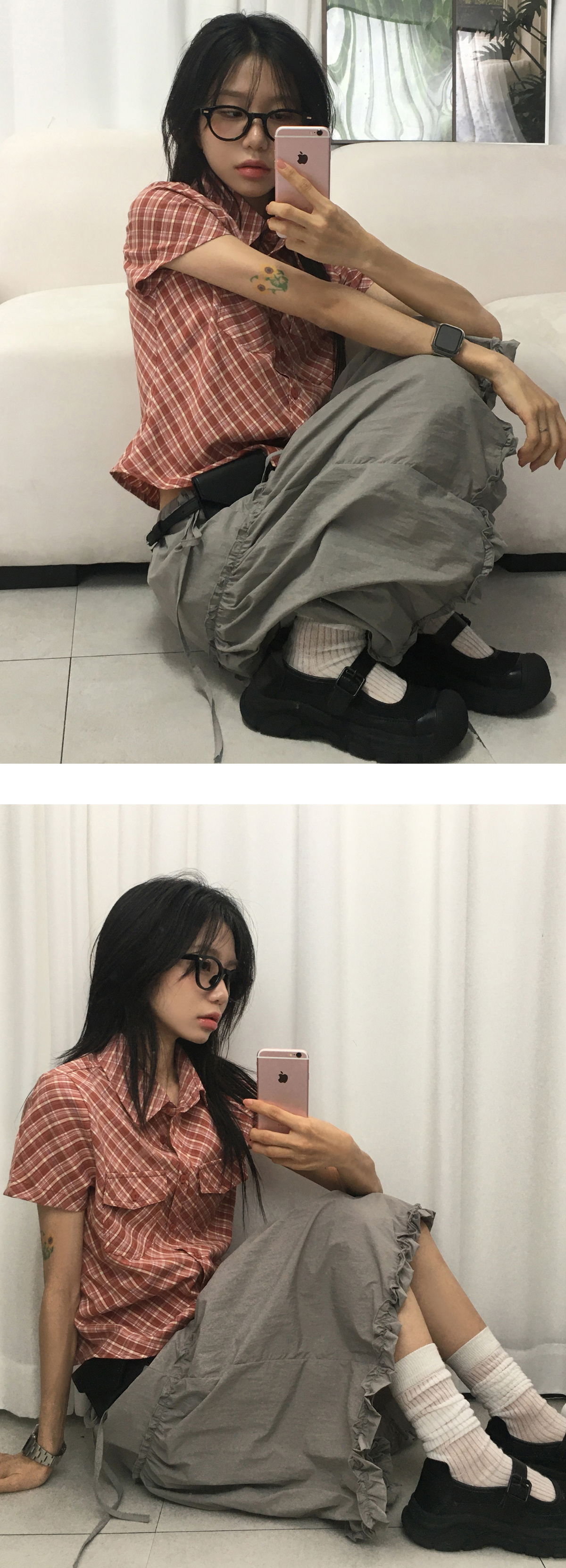 드레스 모델 착용 이미지-S5L15