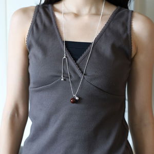 Robe Long Ball Drop Necklace