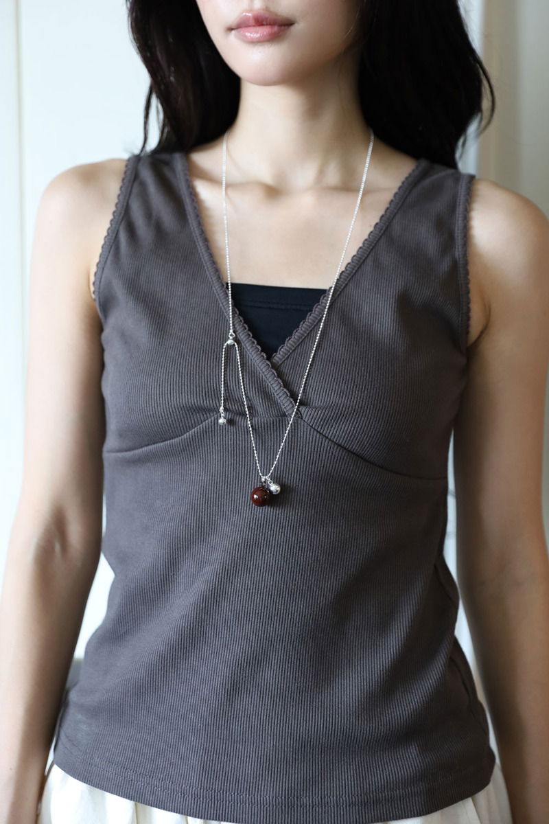 ロブロングボールドロップネックレス