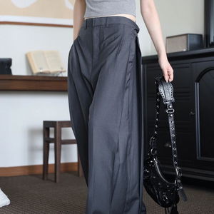 Ader pintuck wide slacks
