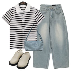 jeans,ShortSleeve,ShoulderBags 코디