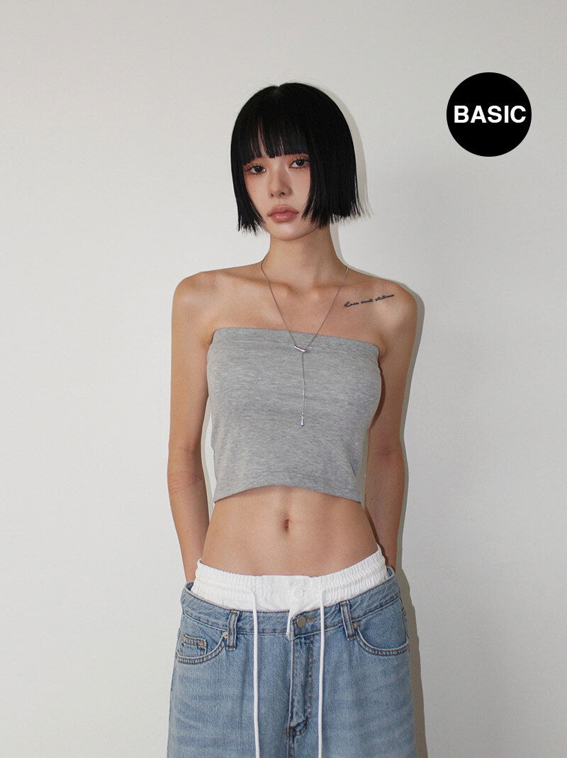 EASY WEAR TUBE TOP (3color)