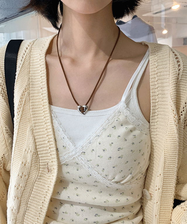 Suiru Bohemian Heart Choker Necklace