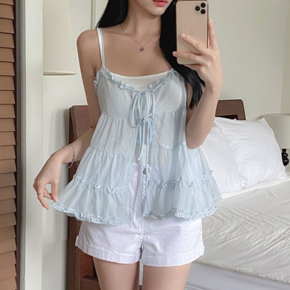 Wikifrill Cancan Bustier Sleeveless SET