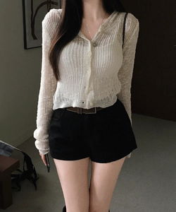 Dr. A Hooded Knitwear Cardigan - 4 colors