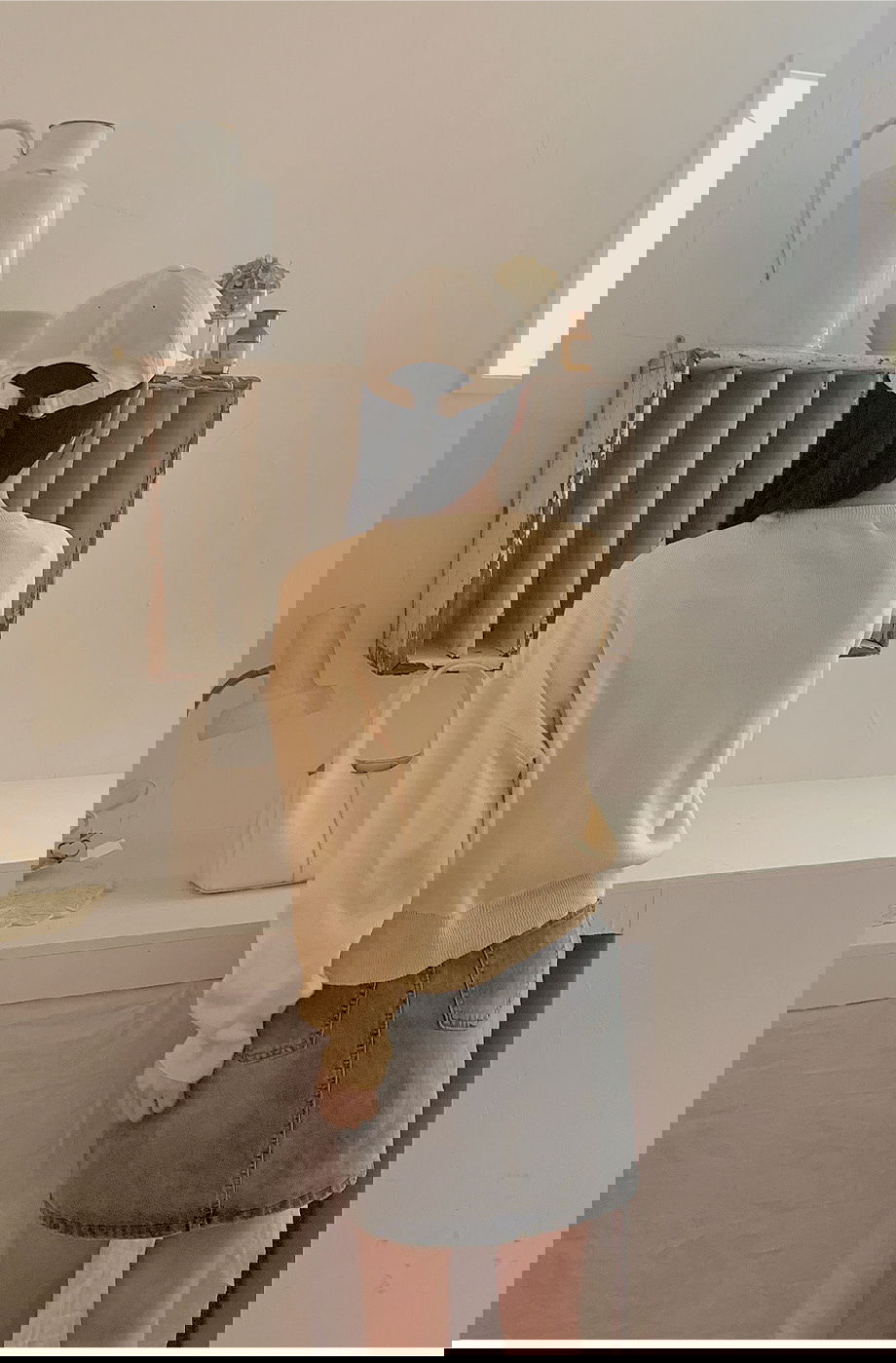 리리앤코 요니프랑 라운드넥 니트 가디건