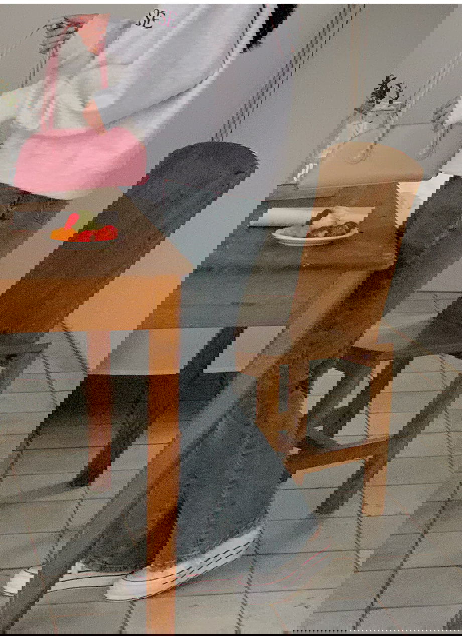 리리앤코 위크니프 속밴딩 스판 세미 부츠컷 데님 팬츠 청바지