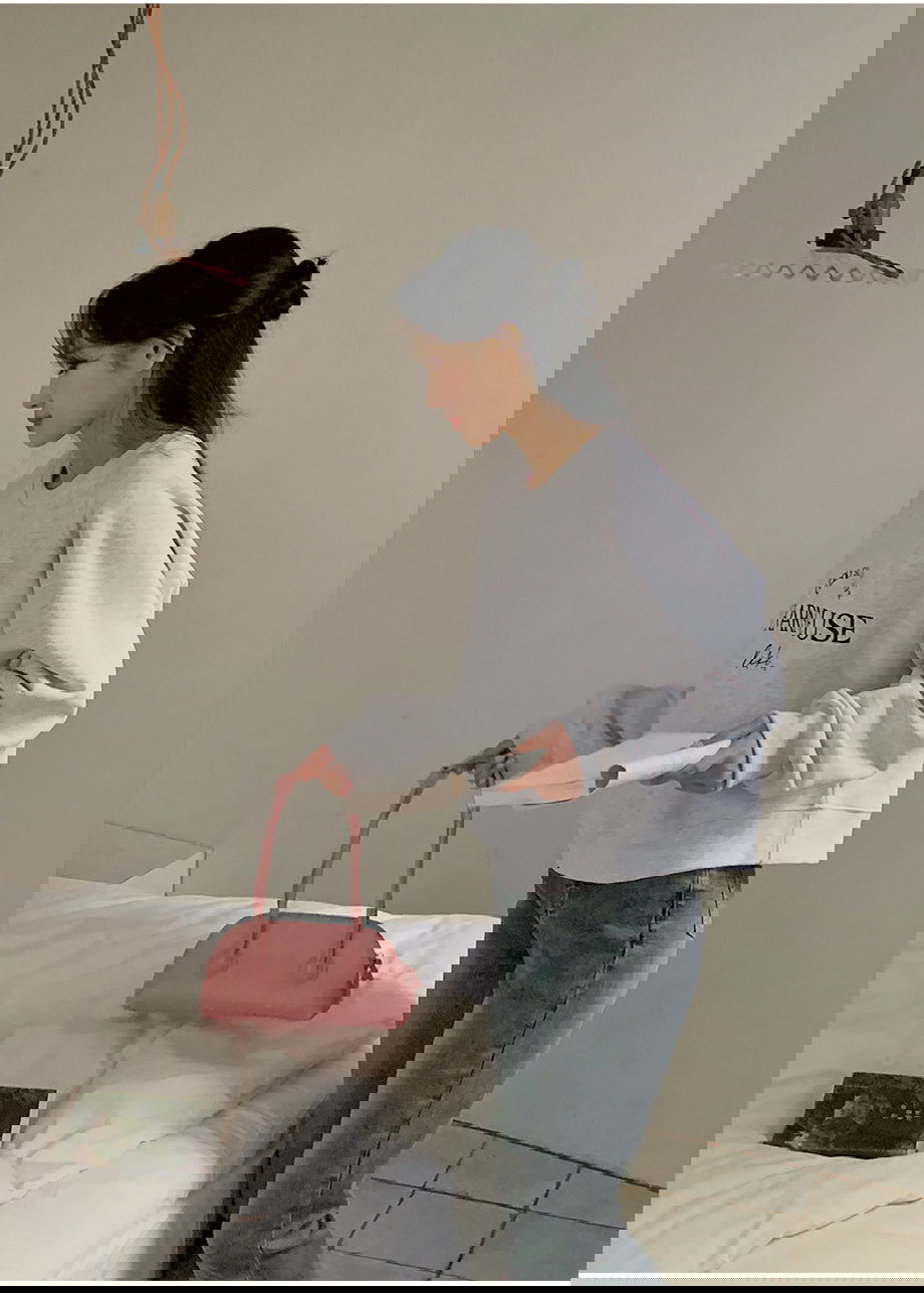 리리앤코 위크니프 속밴딩 스판 세미 부츠컷 데님 팬츠 청바지
