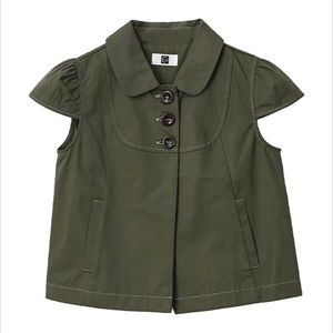 RIBEUDEU BUTTON JACKET KHAKI