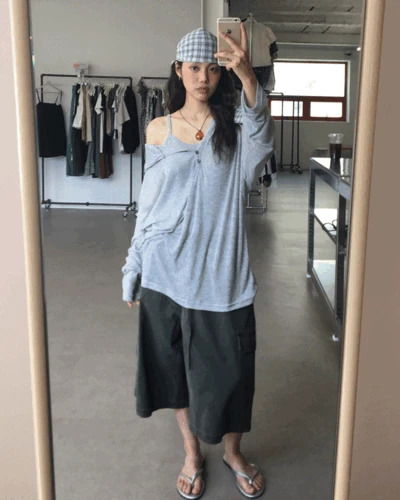 Silk Hoodie + Sleeveless