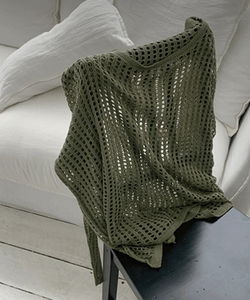 Atty Punching Loose-fit Long Sleeve Knitwear 