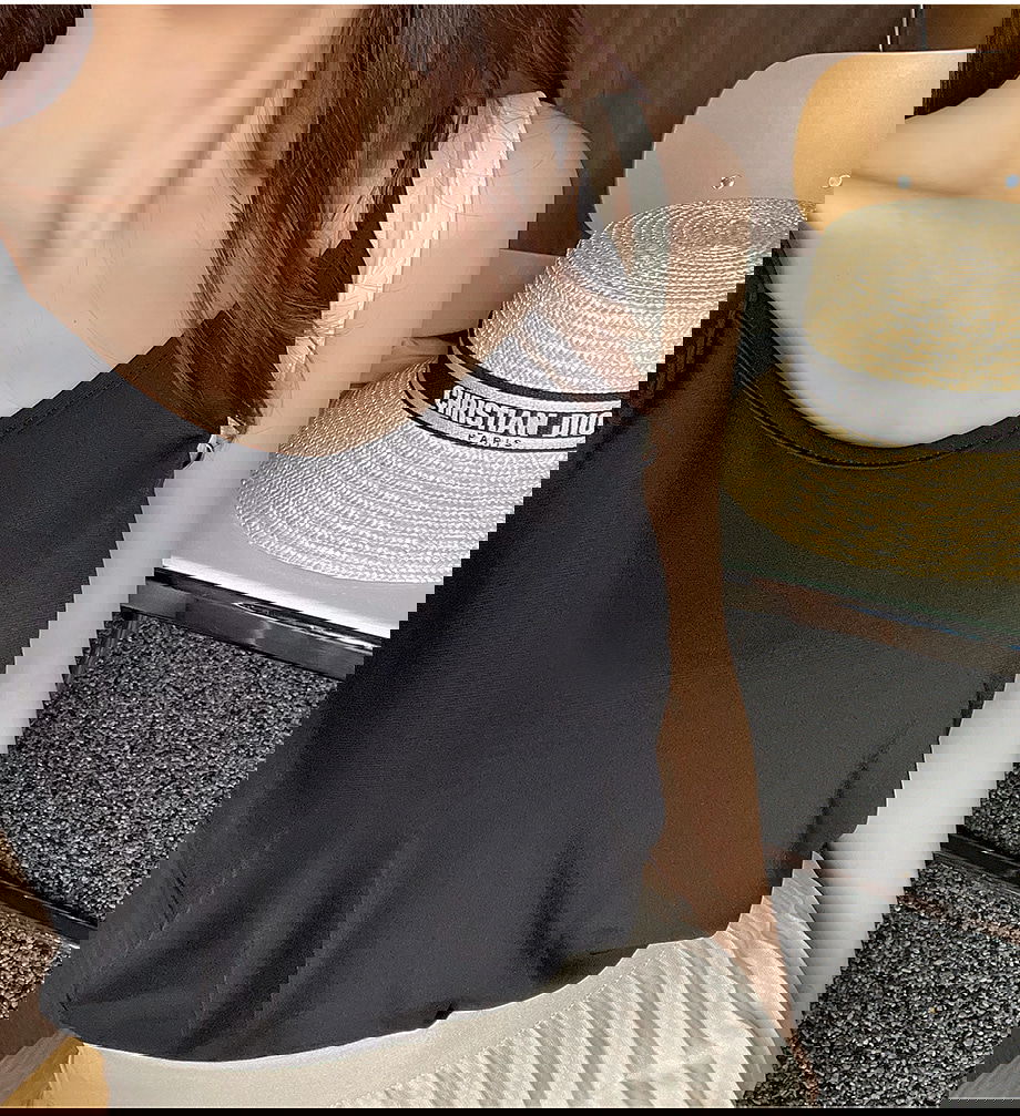 리리앤코 콜드루 아이스 쿨링 스판 브이넥 나시