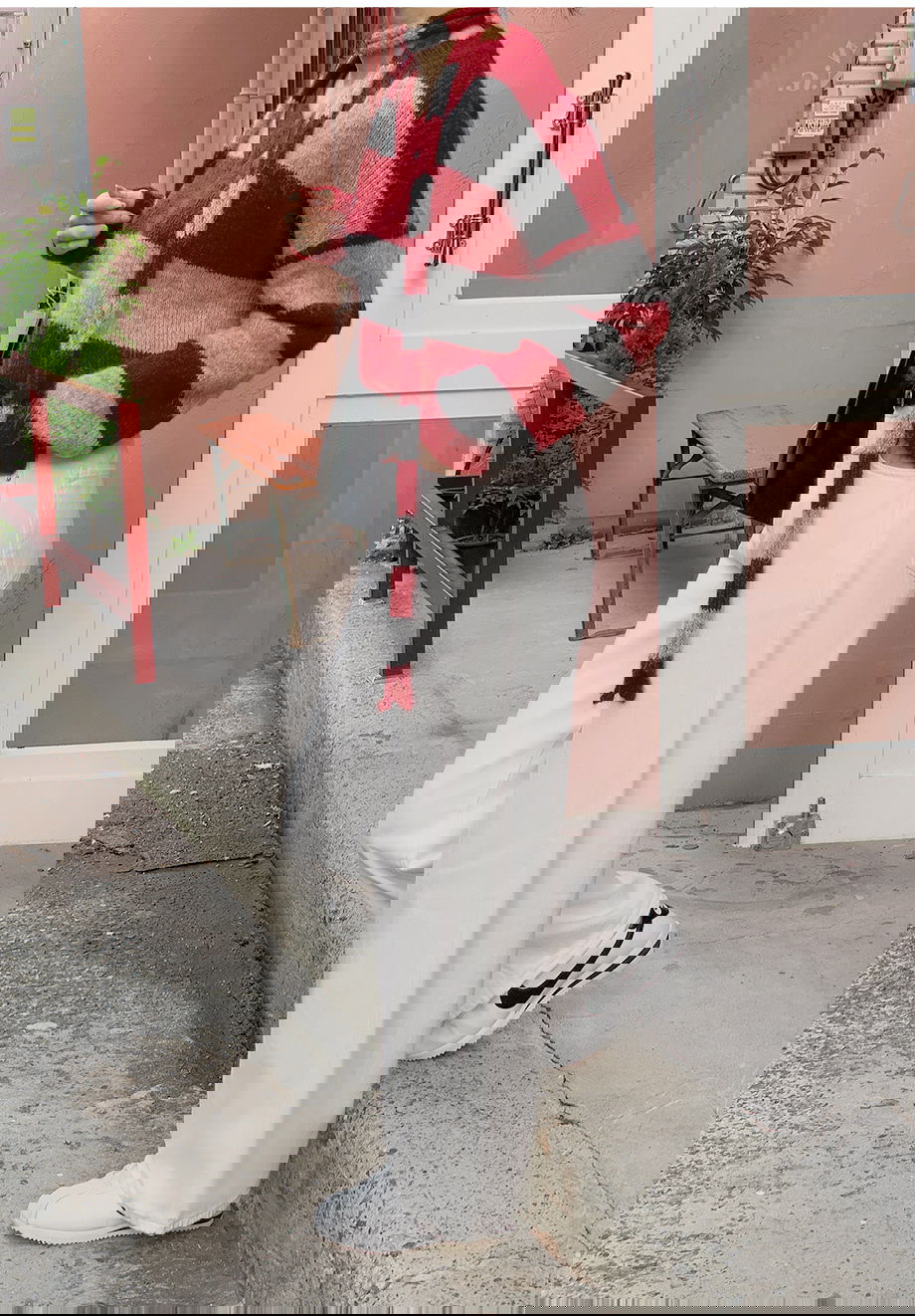 리리앤코 [숏/롱]히벤티드 기모 속밴딩 코튼 와이드 팬츠 