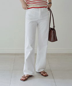Veroin Cotton Wide Pants