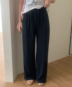 Orati Wrinkle Wide Banding Pants
