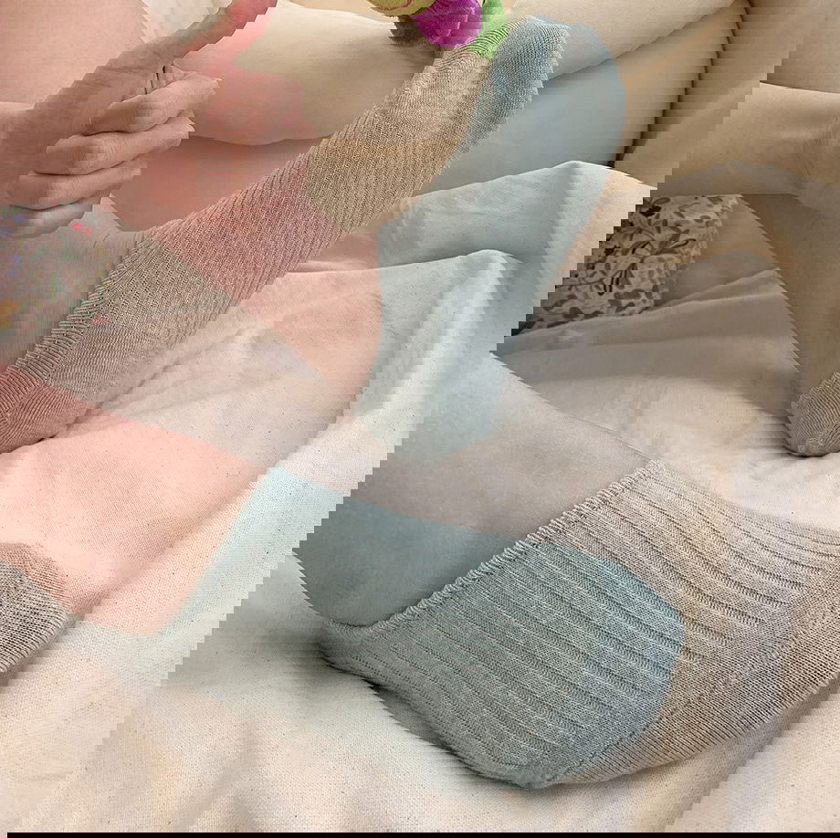 리리앤코 쫀득젤리 골지 덧신