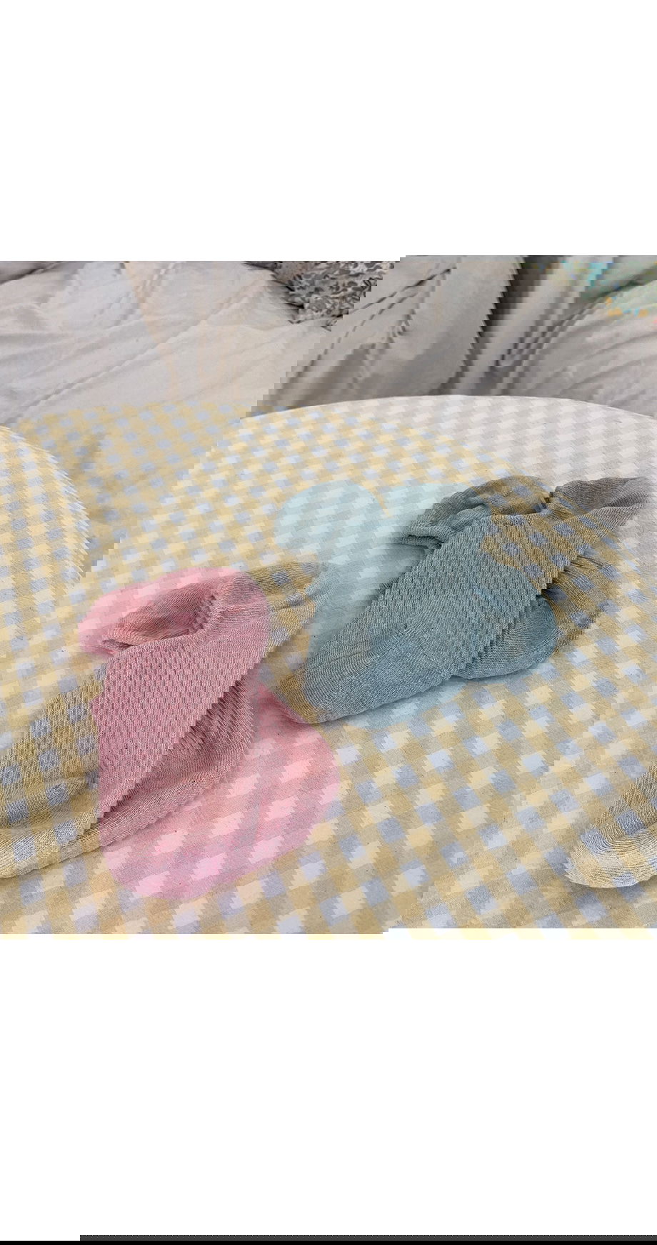 리리앤코 쫀득젤리 골지 덧신