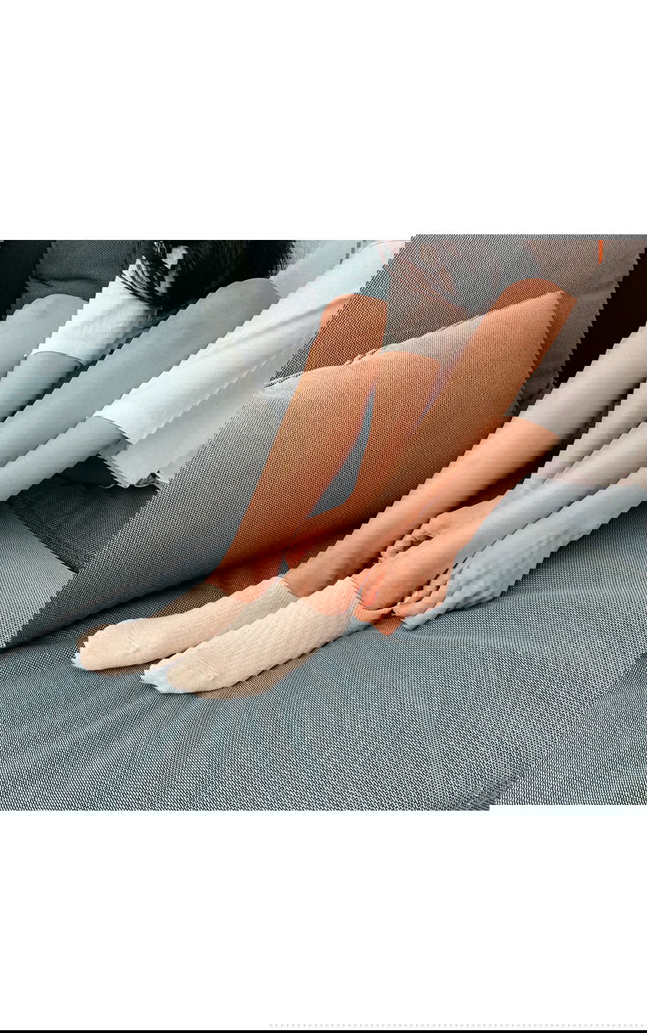 리리앤코 쫀득젤리 골지 덧신