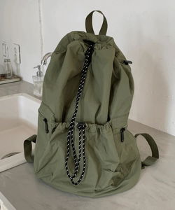 Newbee String Backpack College Student Bag Travel Bag 5 Colors