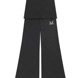 ARKY METAL LOGO HOTFIX BOOTS CUT SKIRT LEGGINGS 아르키 메탈 로고 핫픽스 부츠컷 치마 레깅스