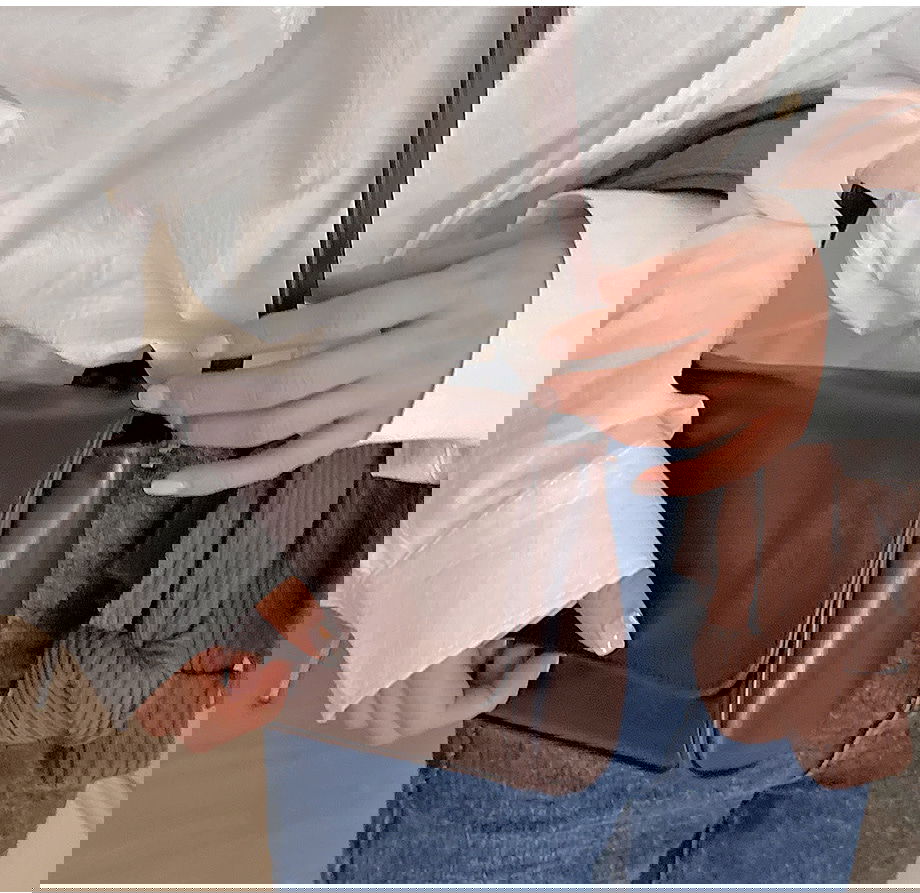 매그얼드 스퀘어 투웨이 숄더백