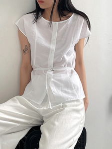 Posen Strap Cap Blouse