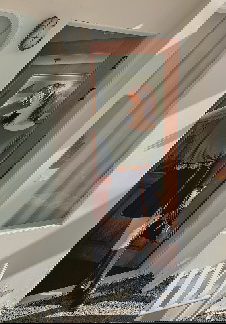 리리앤코 세이브딘 스판 보트넥 루즈핏 티셔츠