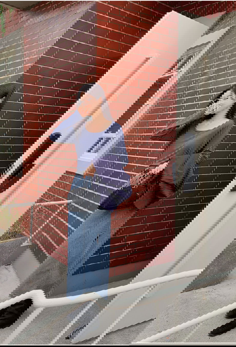 리리앤코 세이브딘 스판 보트넥 루즈핏 티셔츠