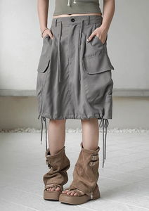 Romibe Cargo Midi Skirt