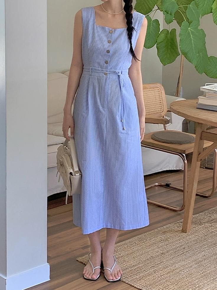 Spandolz Stripe Back Banding Team Dress (Ships Today)