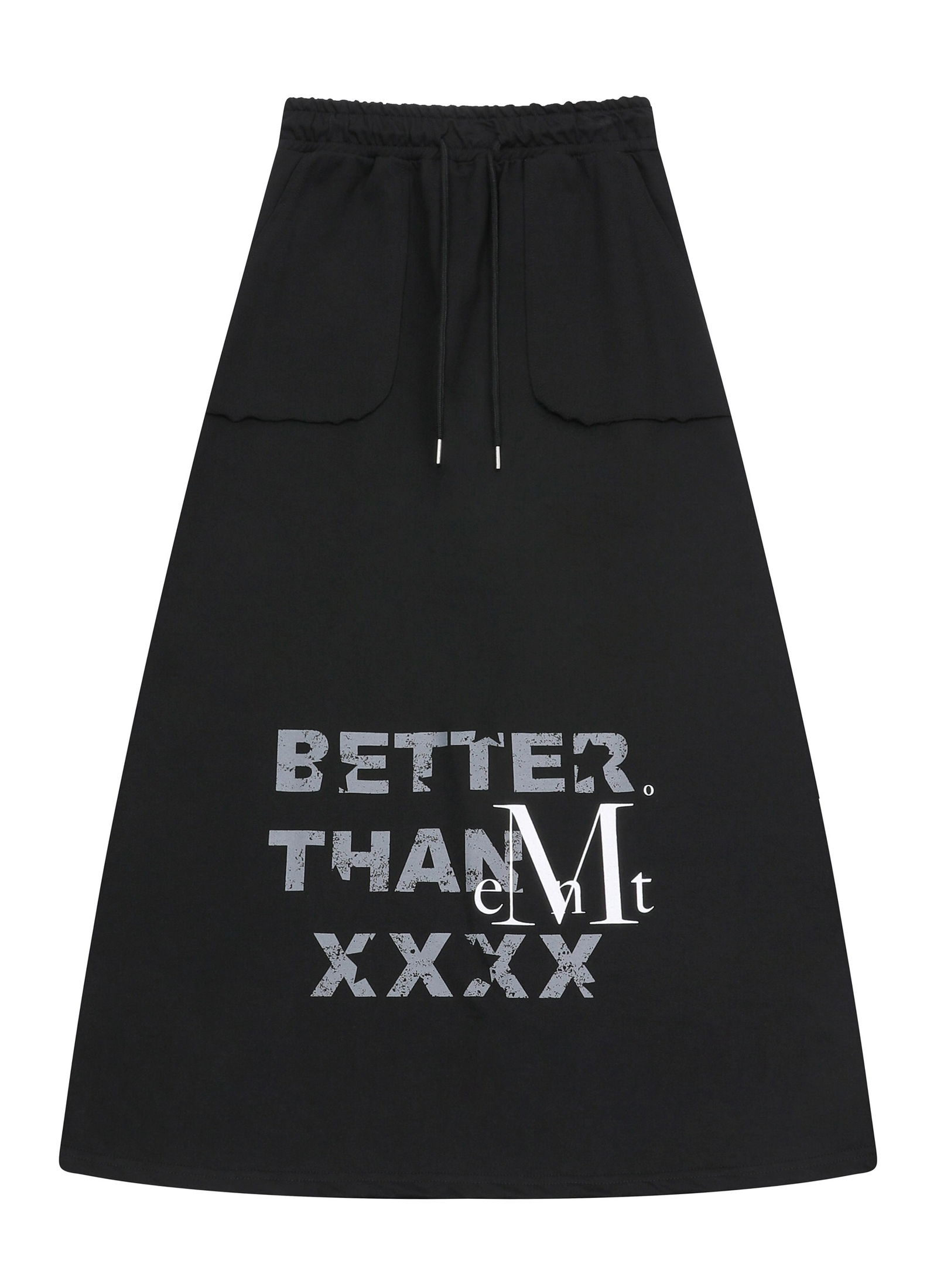 BETTER THAN X SET-UP BANDING LONG SKIRT 베럴 댄 엑스 셋업 밴딩 롱 스커트