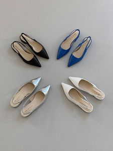 POINTED FLAT SLINGBACK SHOES